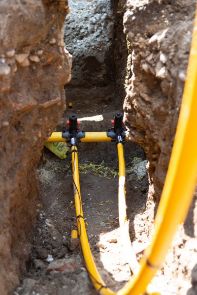 Propane Piping in Costa Mesa